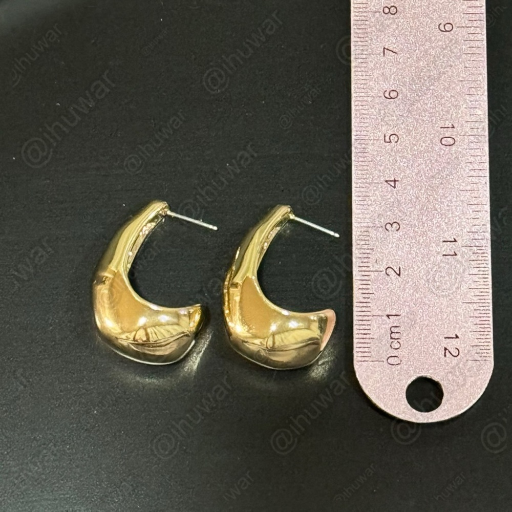 House Of Harlow 1960 Chunky Dome Tear Drop Earrings - Picture 8 of 11
